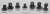 Set of 7 Sculpted Hominid Busts by Atelier Daynes AD-SET-7 Set of 7 Sculpted Hominid Busts by Atelier Daynes AD-SET-7